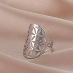 Anello fiore della vita
