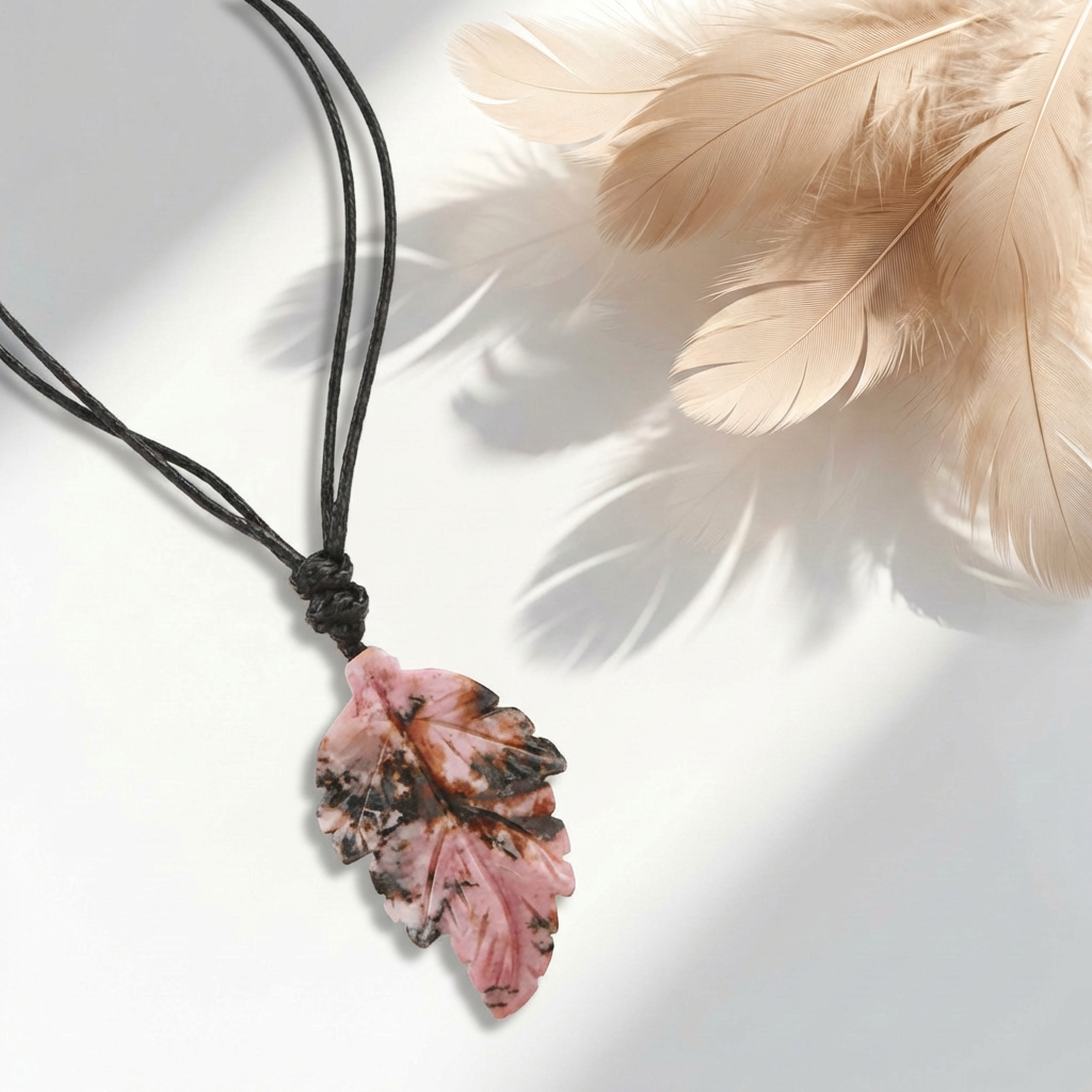 Foglia di Rodonite