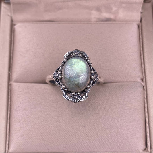 Anello in Labradorite Re 925