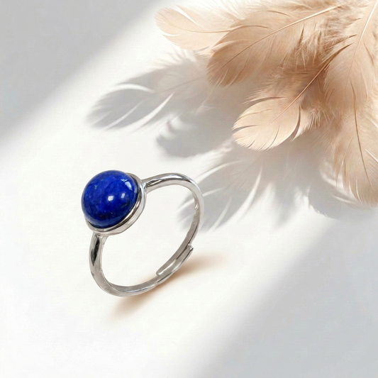 Anello Egizio in Lapislazzuli 925
