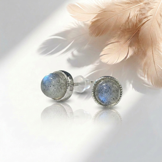 Orecchini in Labradorite
