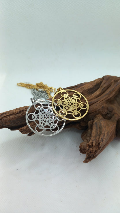 COLLANA CUBO DI METATRON